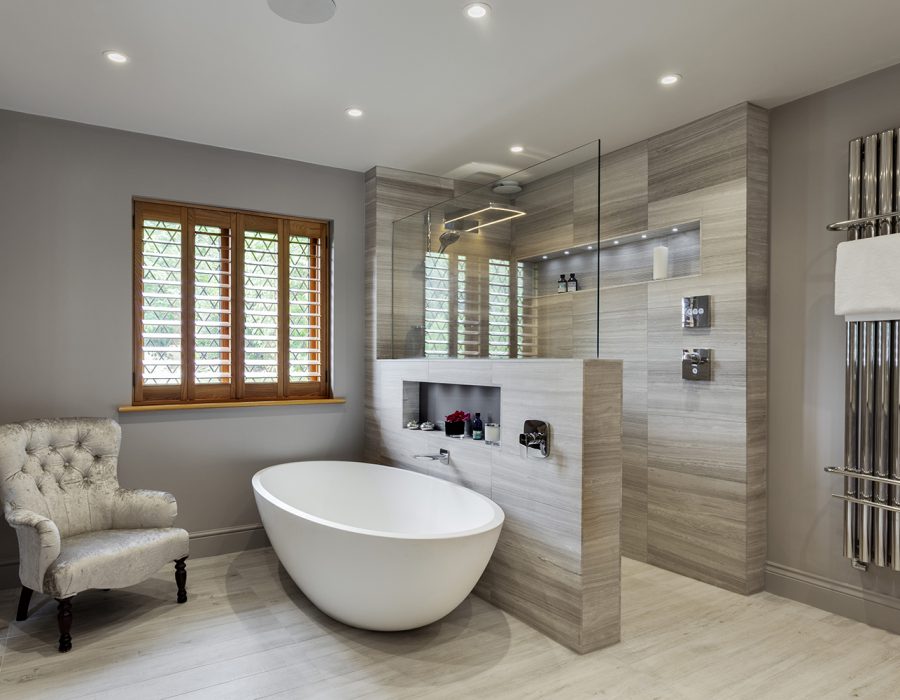 Image: Stunning master wetroom with walk-through dressing room