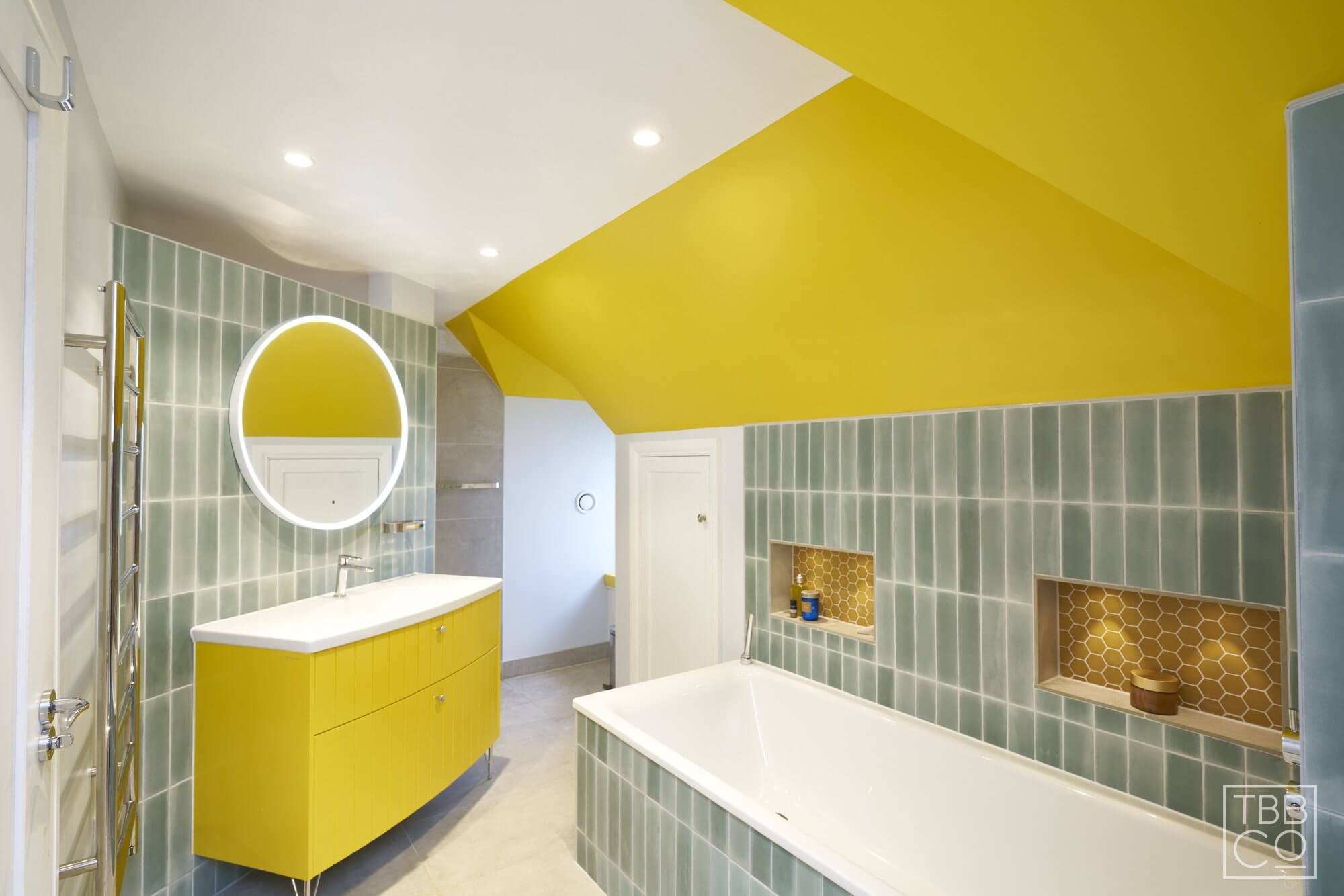 Simmonds Freshfield Yellow Bathroom